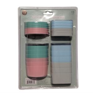 New" Core Mini Cup 12 Piece Condiment Set